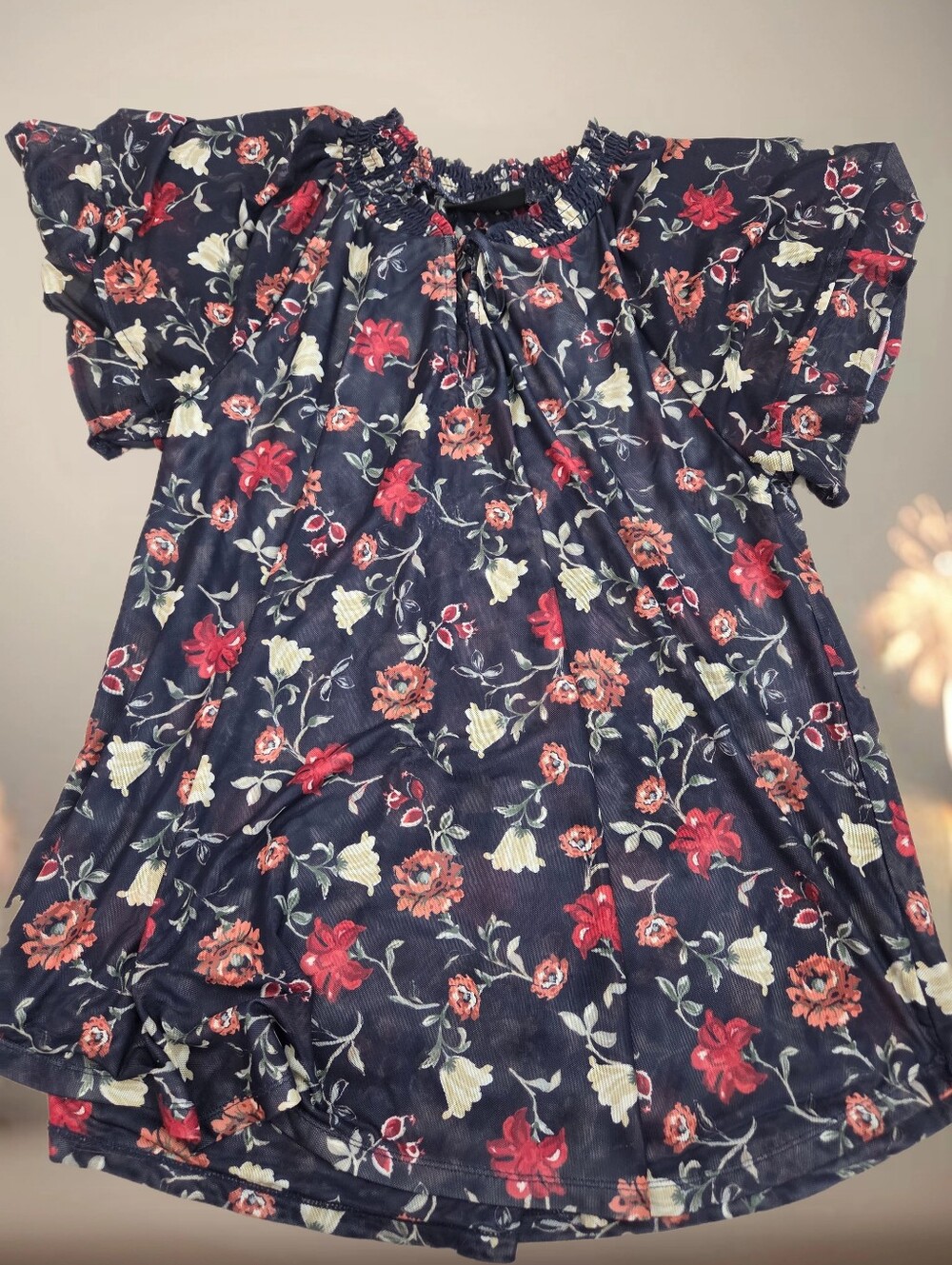 *1379 Lane Bryant stunning floral blouse Women 18/20